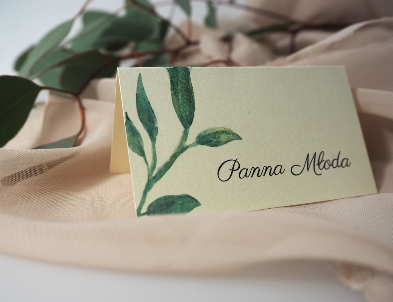 Winietki „Greenery” – personalizacja w cenie